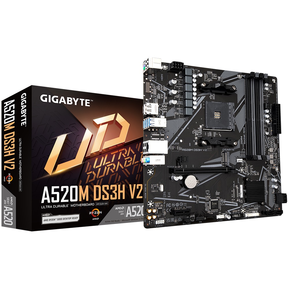 Imagen de GIGABYTE PLACA A520M DS3H V2