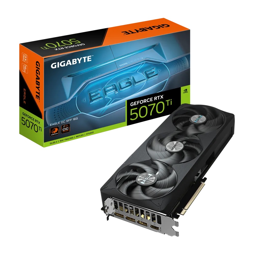 Imagen de GIGABYTE GEFORCE RTX 5070 TI EAGLE OC SFF 16G