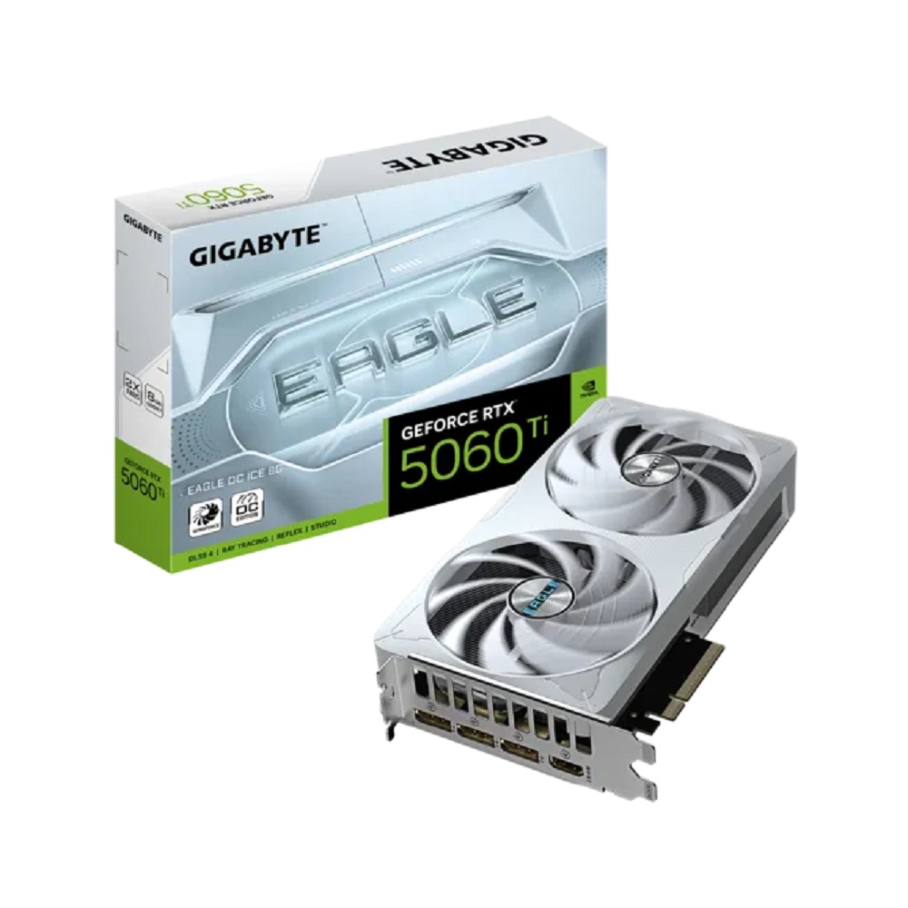 Imagen de GIGABYTE RTX5060 TI GV-N506TEAGLEOC ICE-8GD