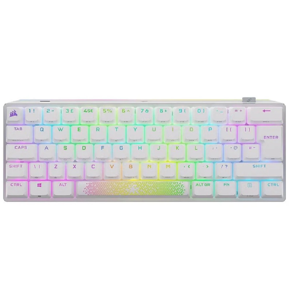 Imagen de CORSAIR TECLADO K70 PRO MINI RGB WT INA. 9189111 REFABRICADO