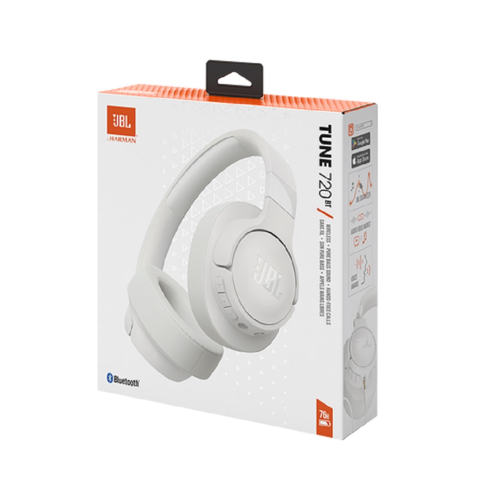 Imagen de JBL VINCHA TUNE 720 BT WHITE JBLT720BTWHTAM