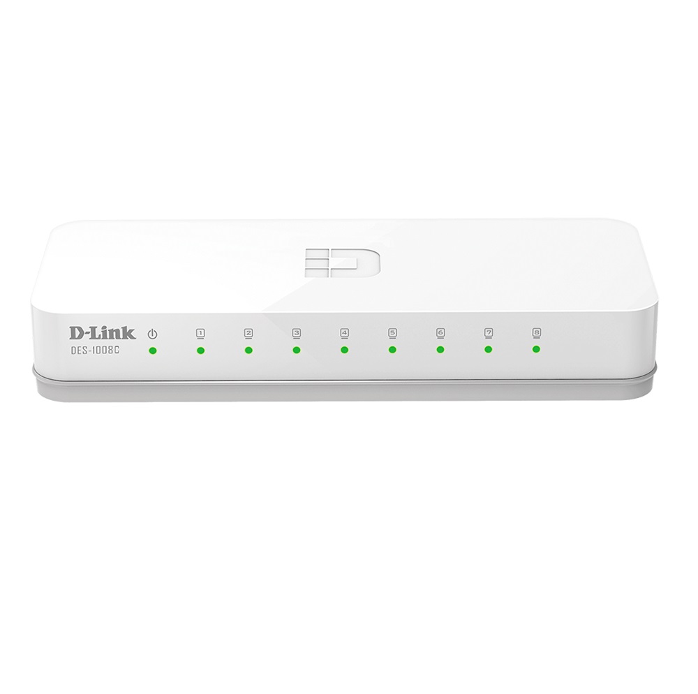 D-LINK SWITCH 8 PUERTOS DES-1008C