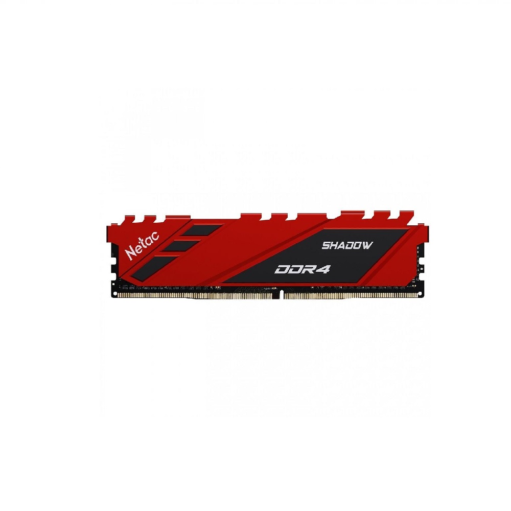 NETAC MEMORIA SHADOW DDR4-3600 8GB RED NTSDD4P36SP-08R