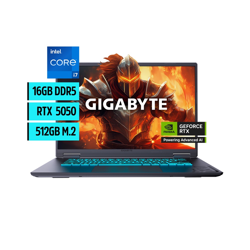 GIGABYTE NOTEBOOK GAMING A16 GA6H 13620H-5050 8GB -16GB