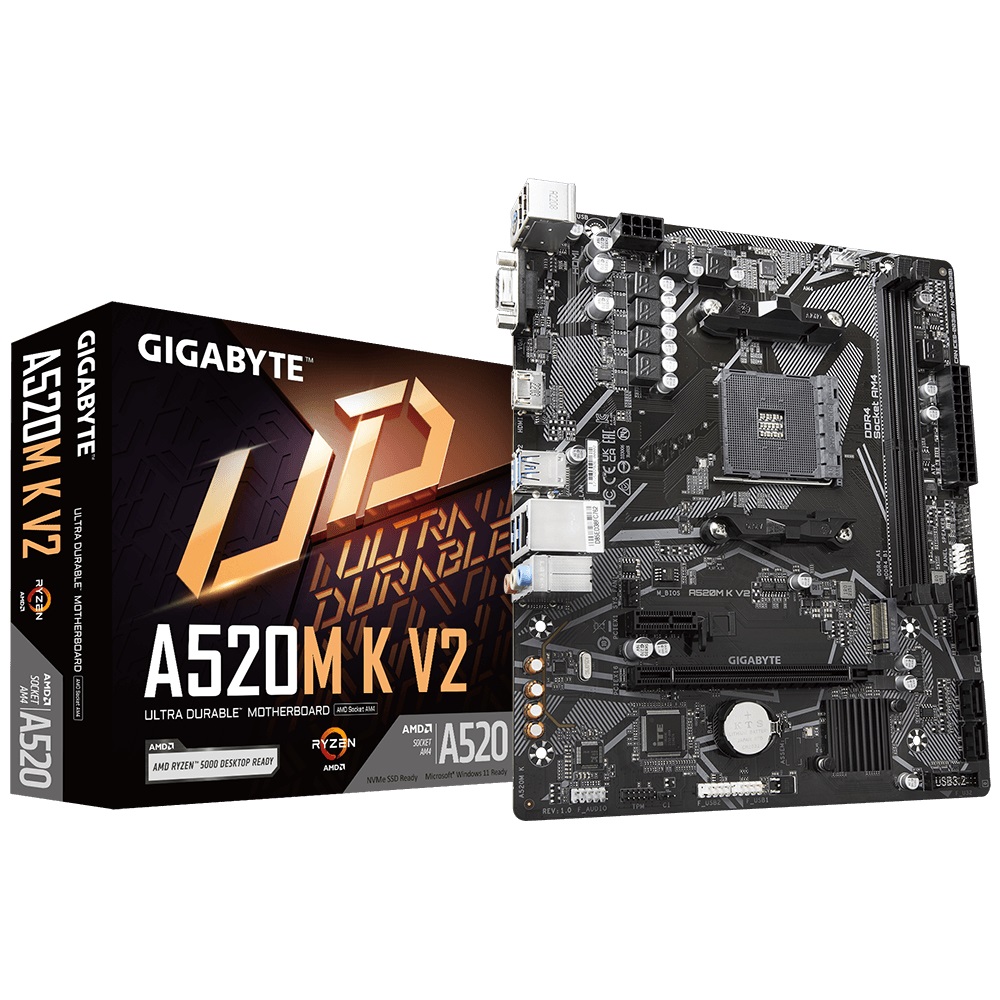 Imagen de GIGABYTE PLACA A520M K V2
