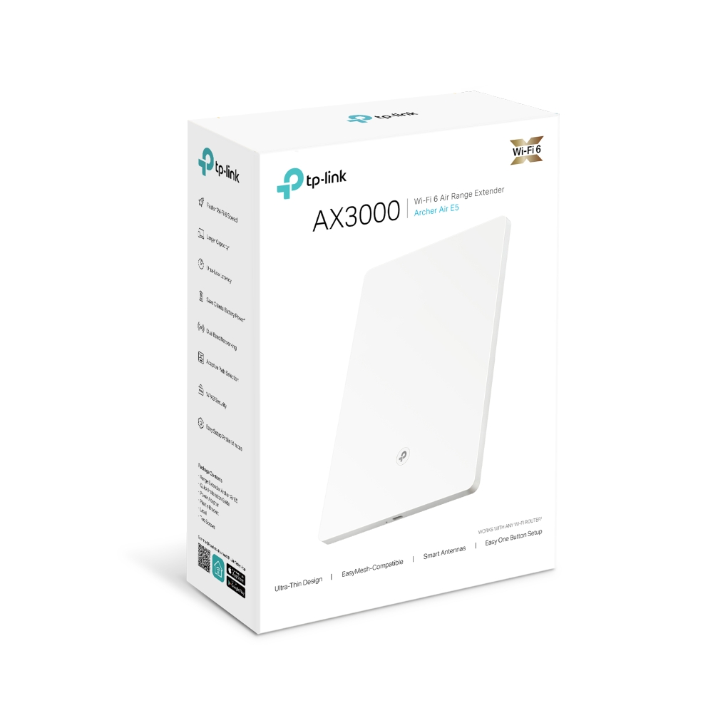 TP-LINK EXTENSOR ARCHER AIR E5 DUAL BAND AX3000