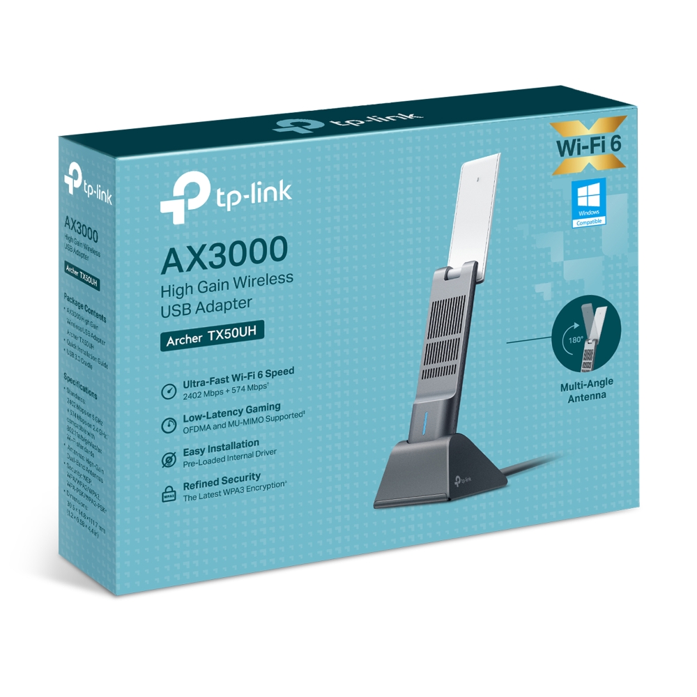 TP-LINK TARJETA DE RED USB ARCHER TX50UH