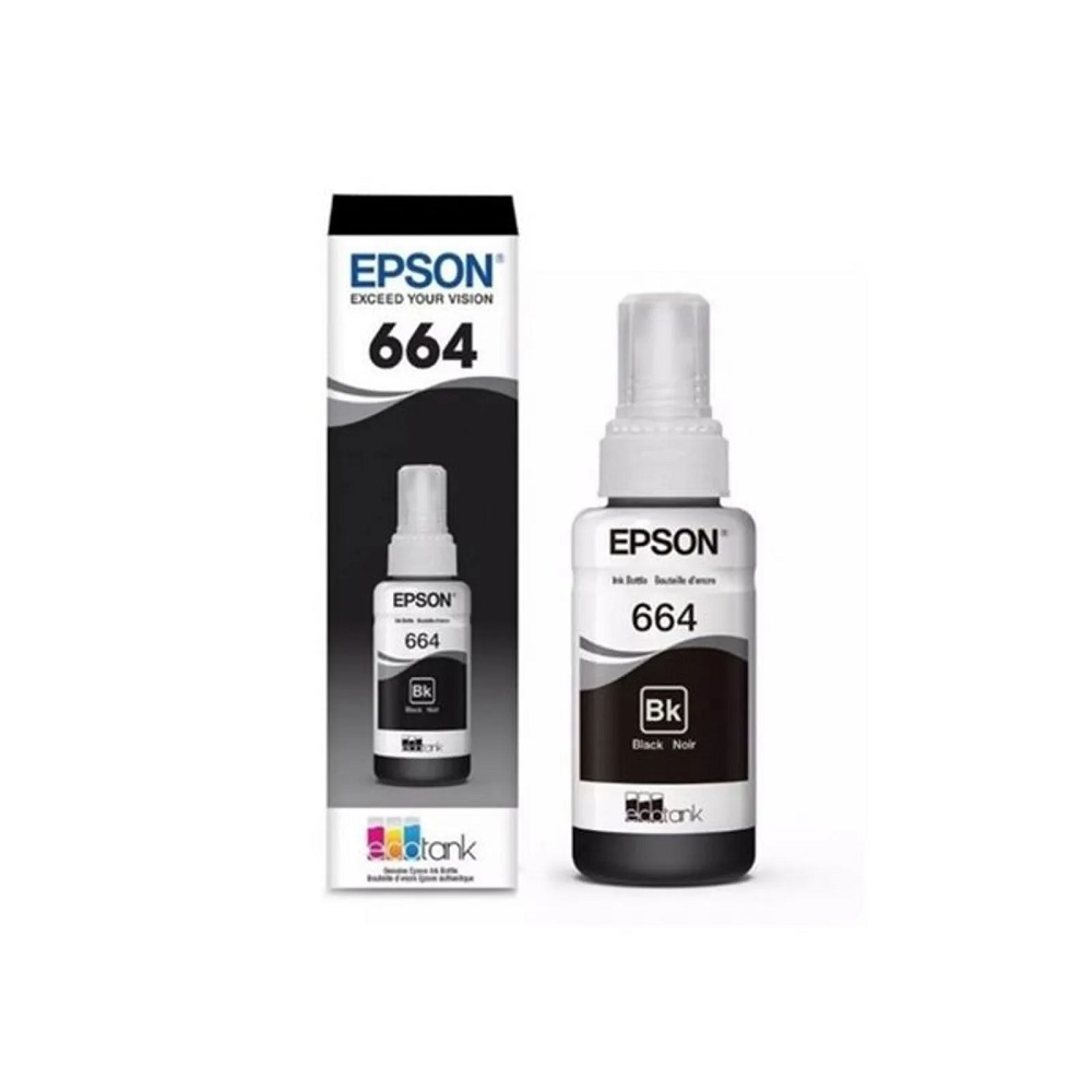 Imagen de EPSON BOTELLA DE TINTA BLACK T664120