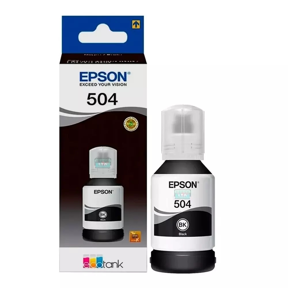 Imagen de EPSON BOTELLA DE TINTA BLACK T504120-AL