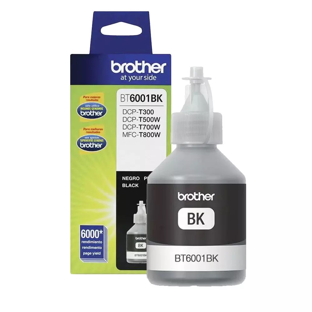 Imagen de BROTHER BOTELLA DE TINTA BT6001BK