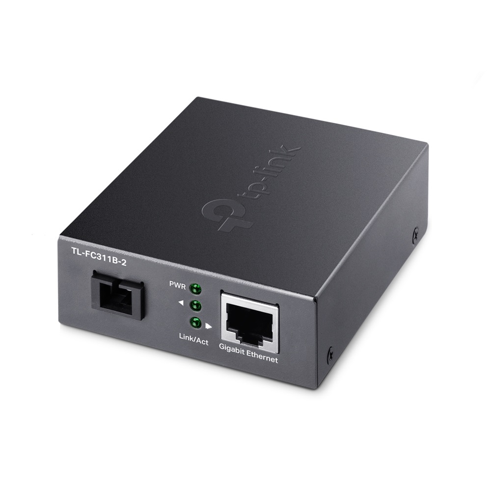 Imagen de TP-LINK CONVERTIDOR MEDIOS FC311B-2 GIGABIT WDM
