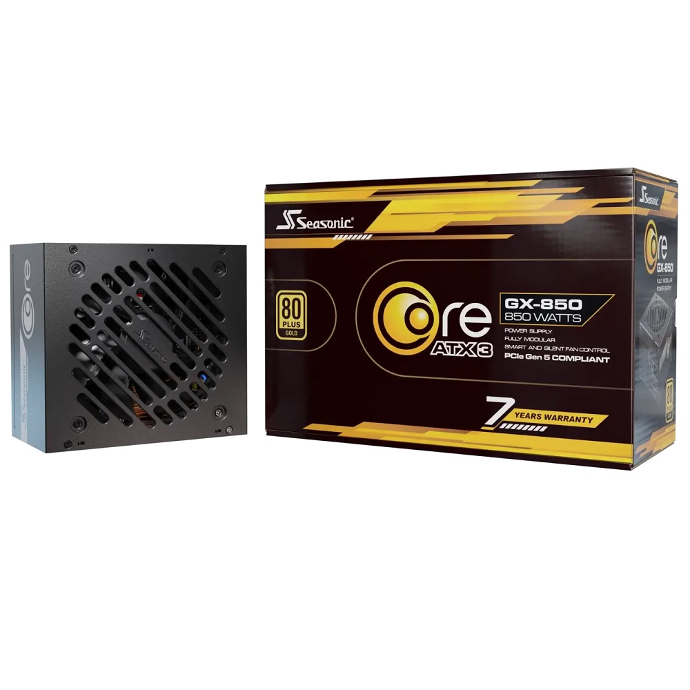 Imagen de SEASONIC FUENTE CORE GX-850 SRP-CGX851 ATX3.1