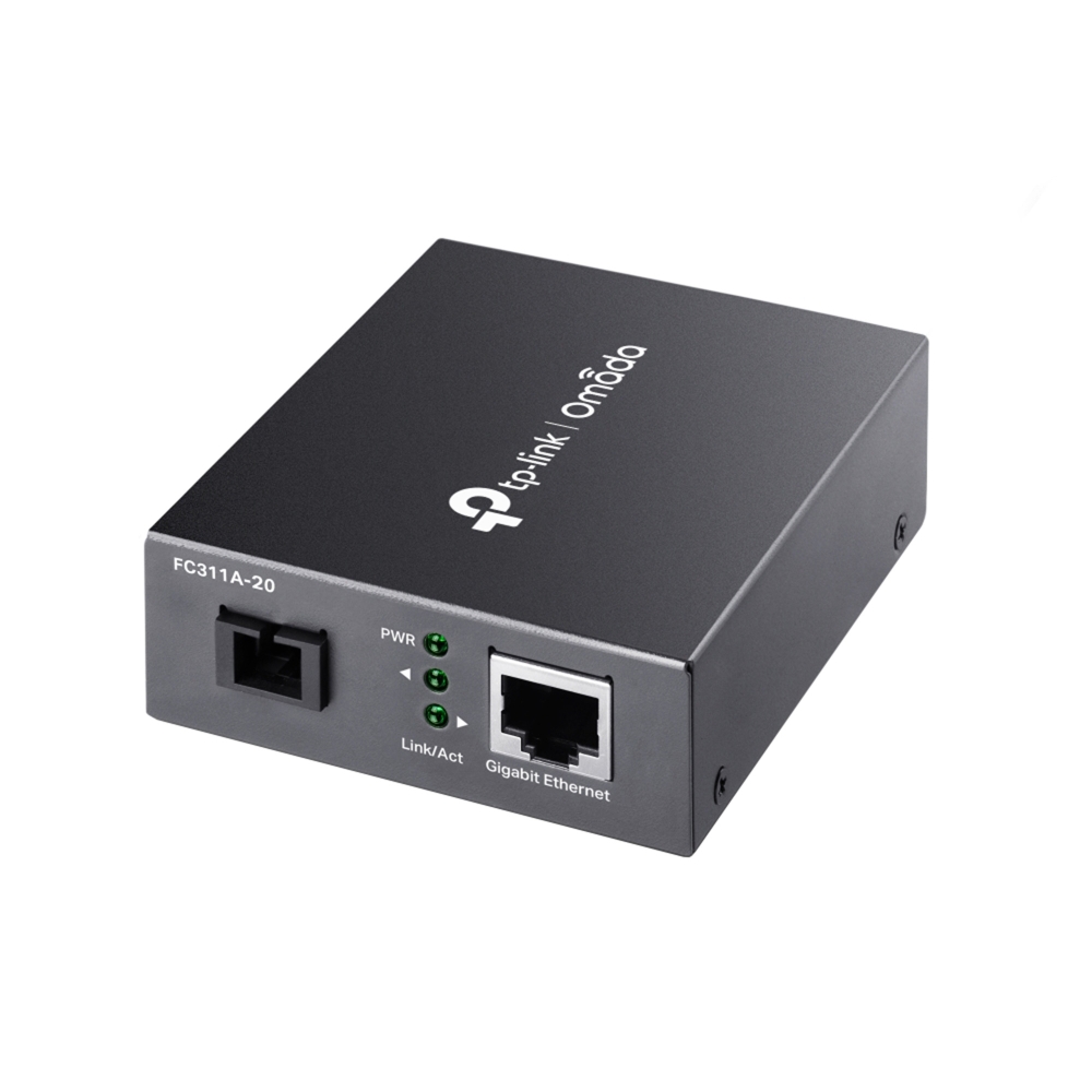 Imagen de TP-LINK CONVERTIDOR MEDIOS FC311A-20 GIGABIT WDM