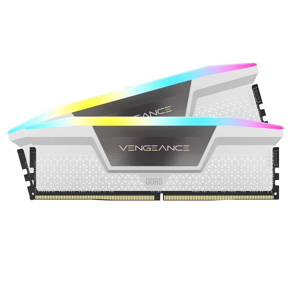 CORSAIR MEMORIA VENGEANCE 32GB DDR5 PC 5200 WHITE CMH32GX5M2B5200C40W
