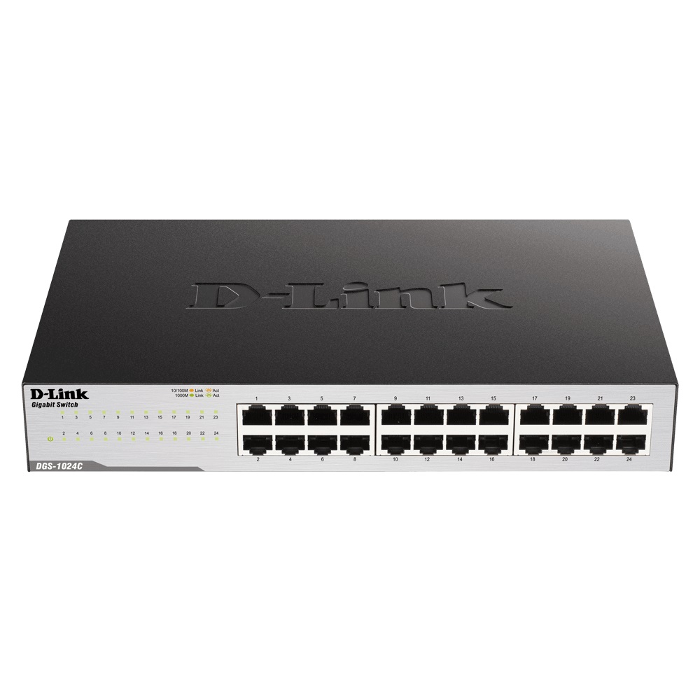 Imagen de D-LINK SWITCH GIGABIT 24 PORT DGS-1024C