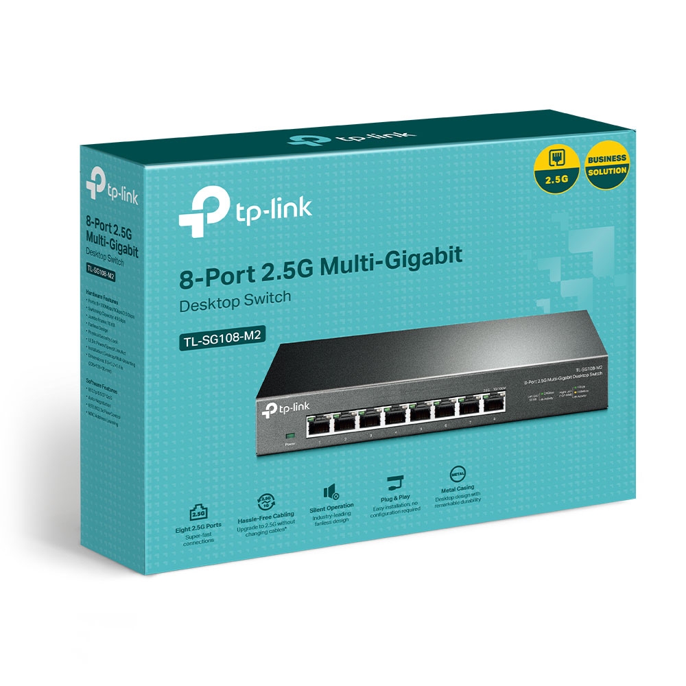 Imagen de TP-LINK SWITCH TL-SG108-M2