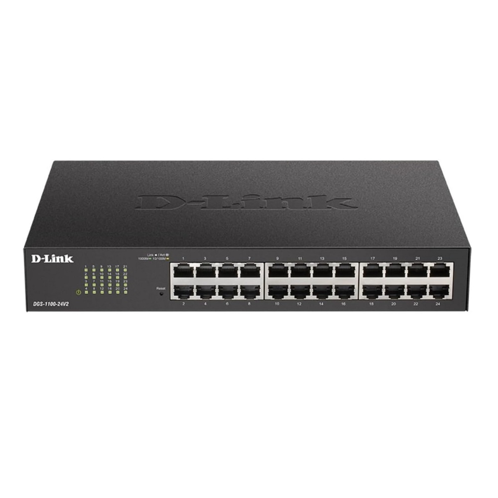 Imagen de D-LINK SWITCH GIGABIT 24 PORT INTELIGENTE POE DGS-1100-24PV2