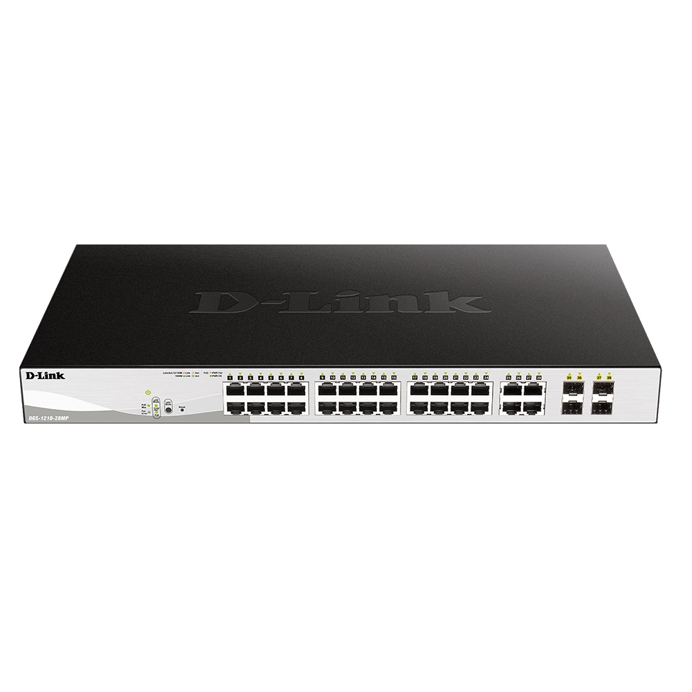 Imagen de D-LINK SWITCH 24 PORT GIGABIT POE DGS-1210-28MP/A