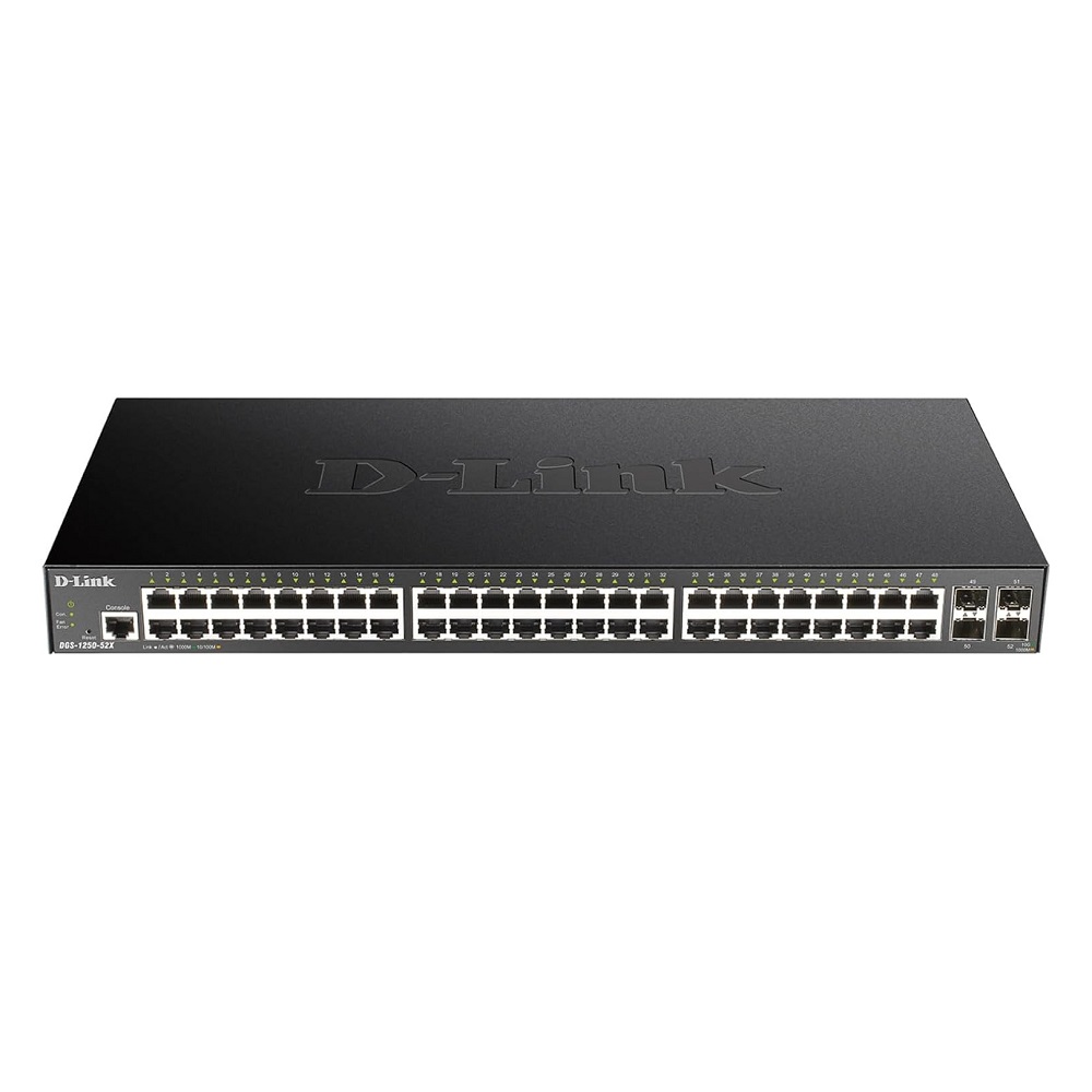Imagen de D-LINK SWITCH 10 GIGABIT 52 PORT DGS-1250-52X