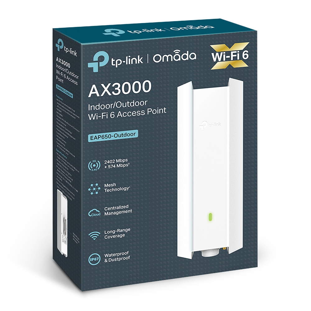 TP-LINK ACCES POINT EAP 650 AX3000 OUTDOOR