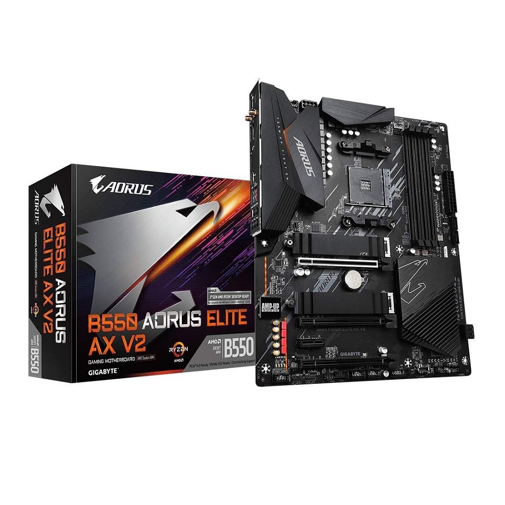 Imagen de GIGABYTE PLACA B550 AORUS ELITE AX V2