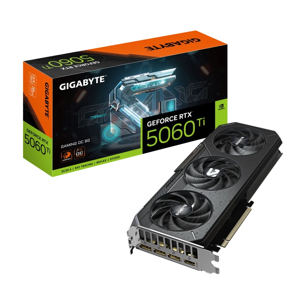 Imagen de GIGABYTE GEFORCE RTX5060 TI GV-N506TGAMING OC-8GD