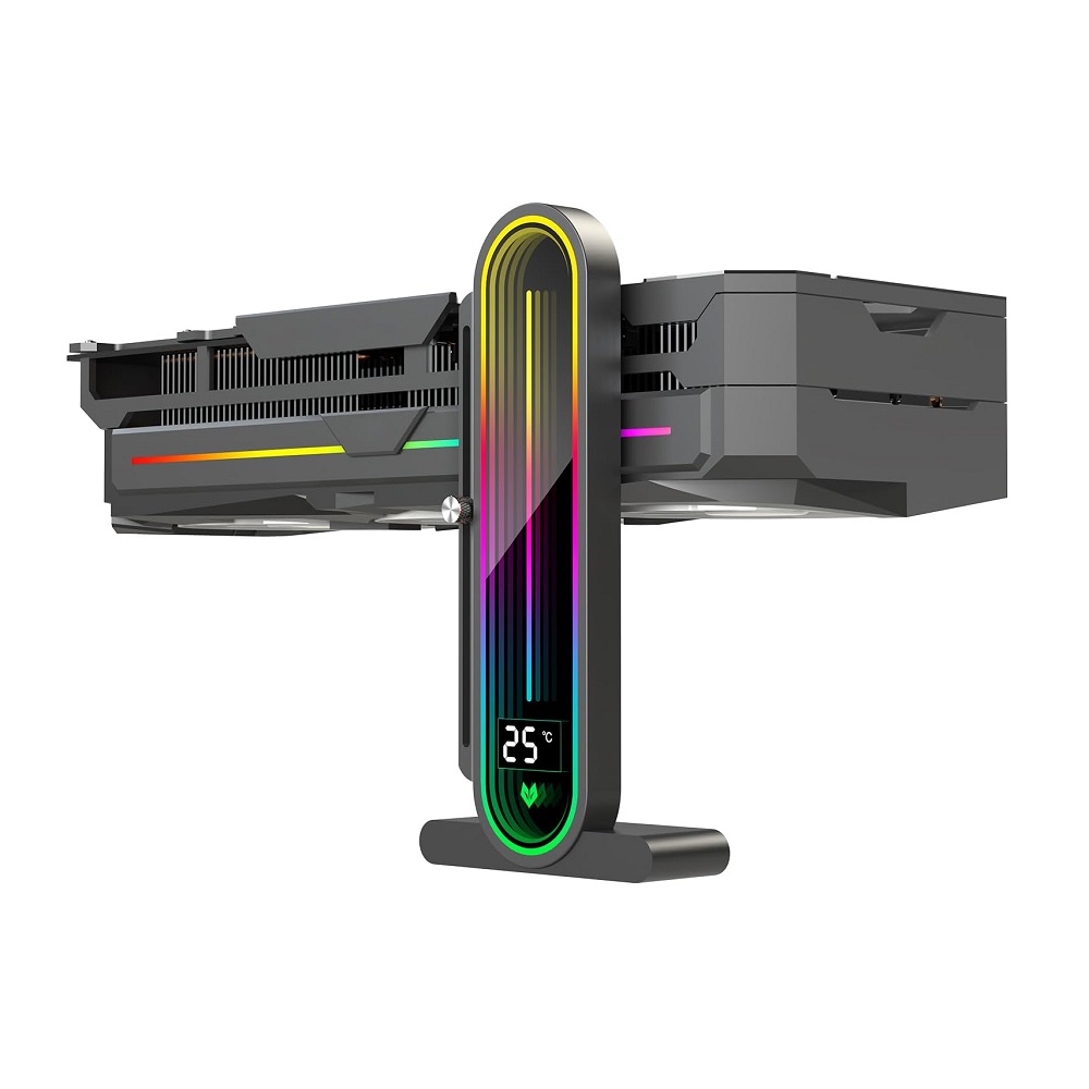 AOSOR SOPORTE PARA GRAFICA ARGB C/PANTALLA DE TEMPERATURA