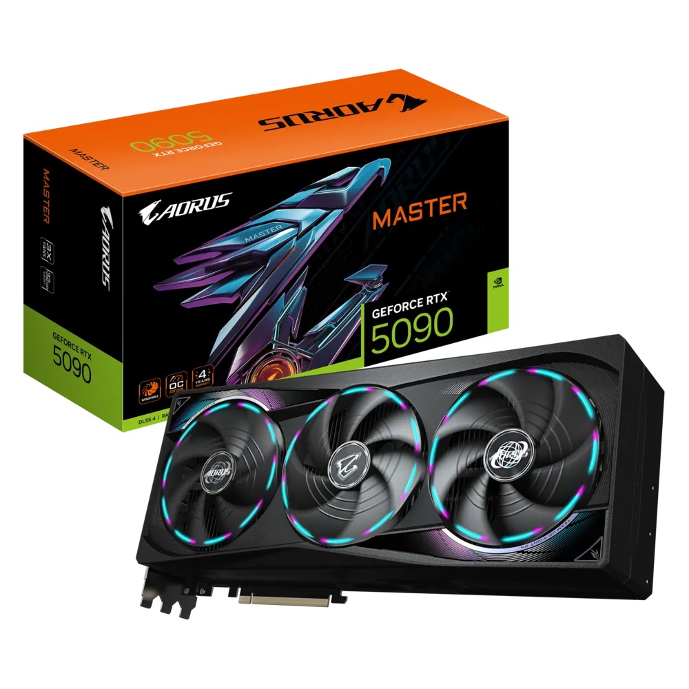 GIGABYTE GEFORCE RTX 5090 MASTER 32GB GV-5090AORUS M-32G