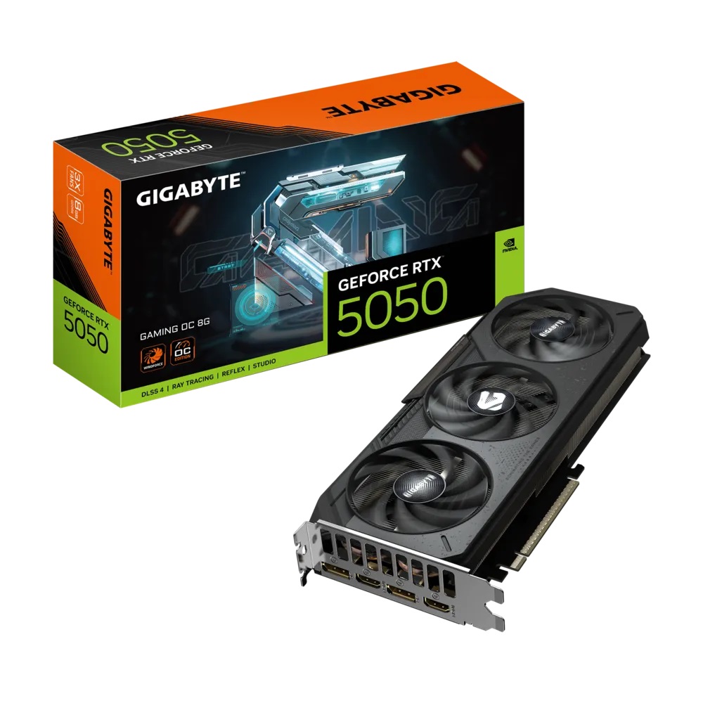Imagen de GIGABYTE GEFORCE RTX 5050 GV-N5050GAMING OC-8GB
