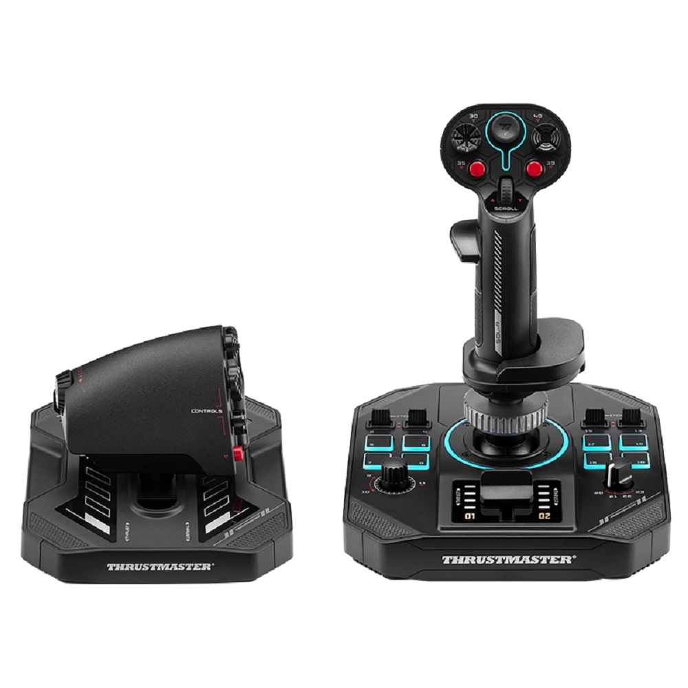 Imagen de THRUSTMASTER SIMULADOR DE VUELO JOYSTICK Y ACELERADOR SOL-R4