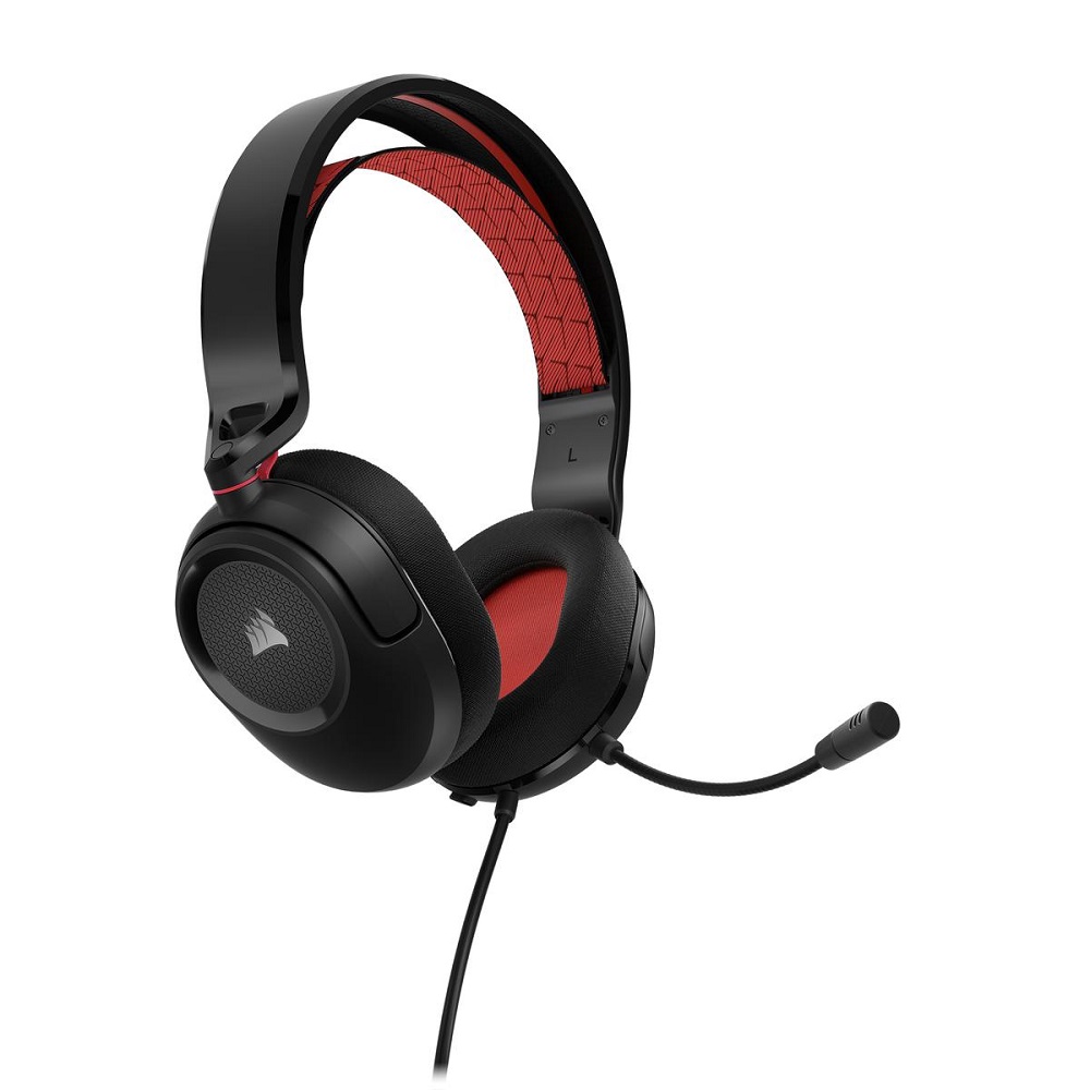 Imagen de CORSAIR VINCHA HS35 V2 RED CA-9011384-NA