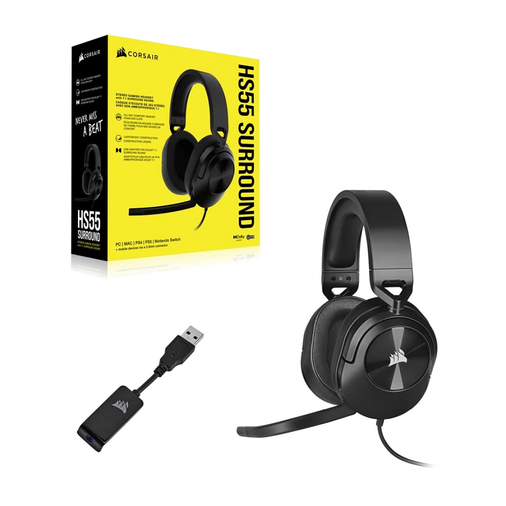 Imagen de CORSAIR VINCHA HS55 SURROUND V2 CA-9011389-WW