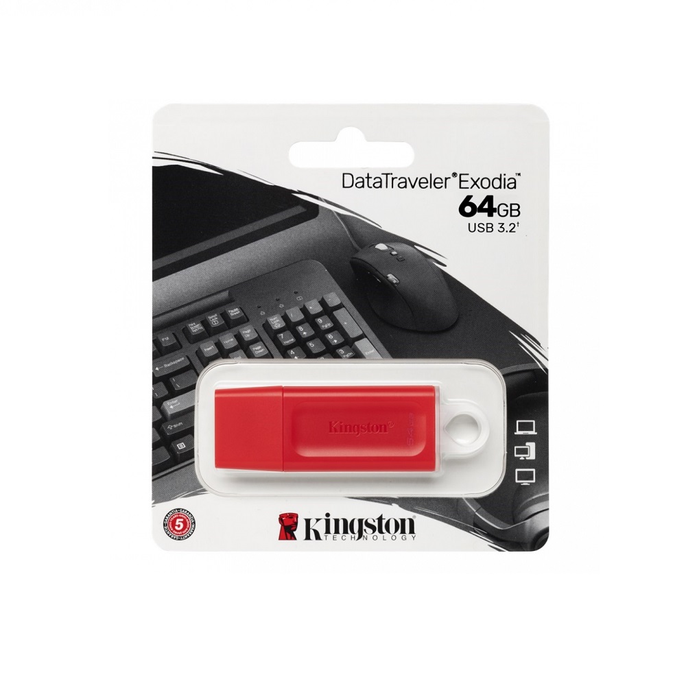 Imagen de KINGSTON EXODIA 64GB USB 3.2 KC-U2G64-7GR