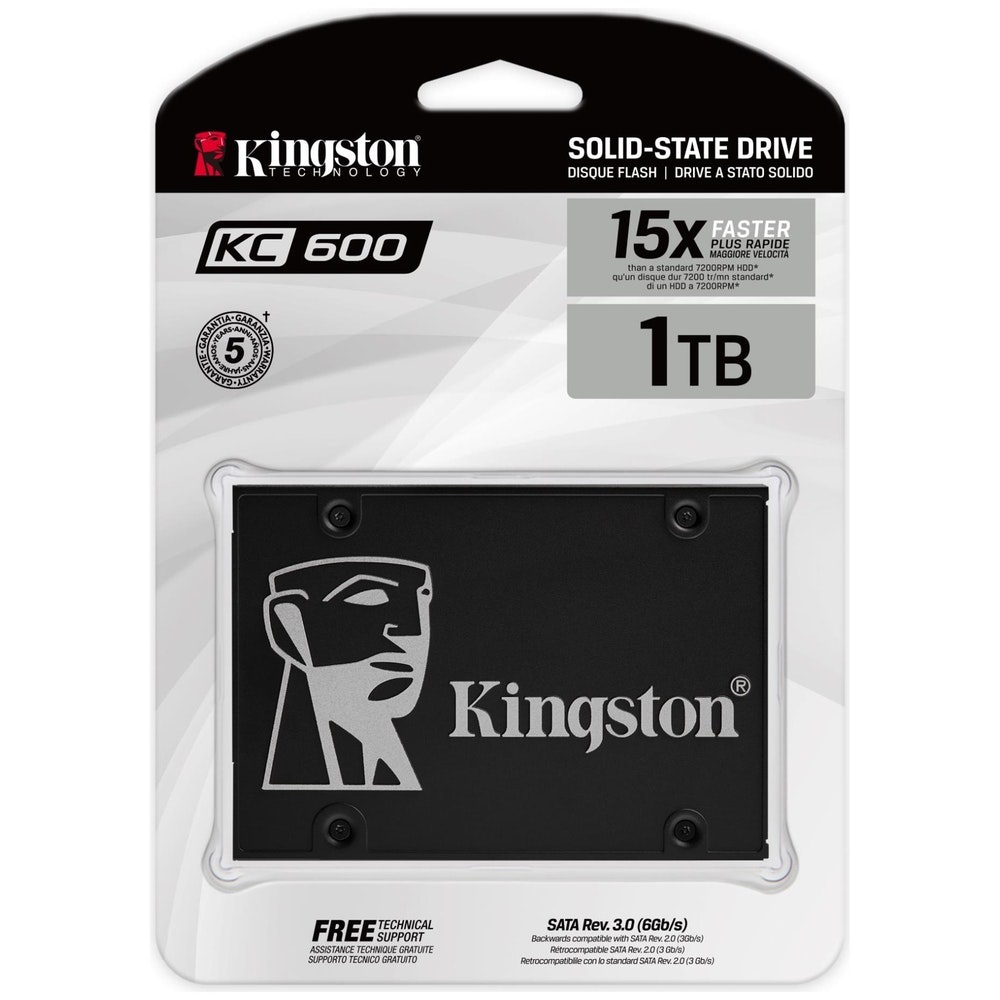 KINGSTON DISCO SKC600/1024G 1 TB SSD 