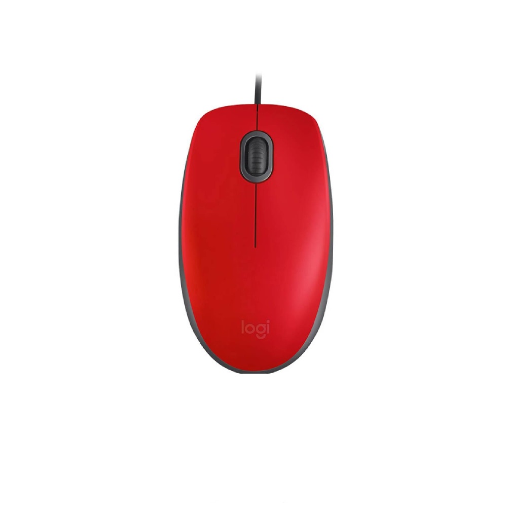 LOGITECH MOUSE M110 SILENT ROJO