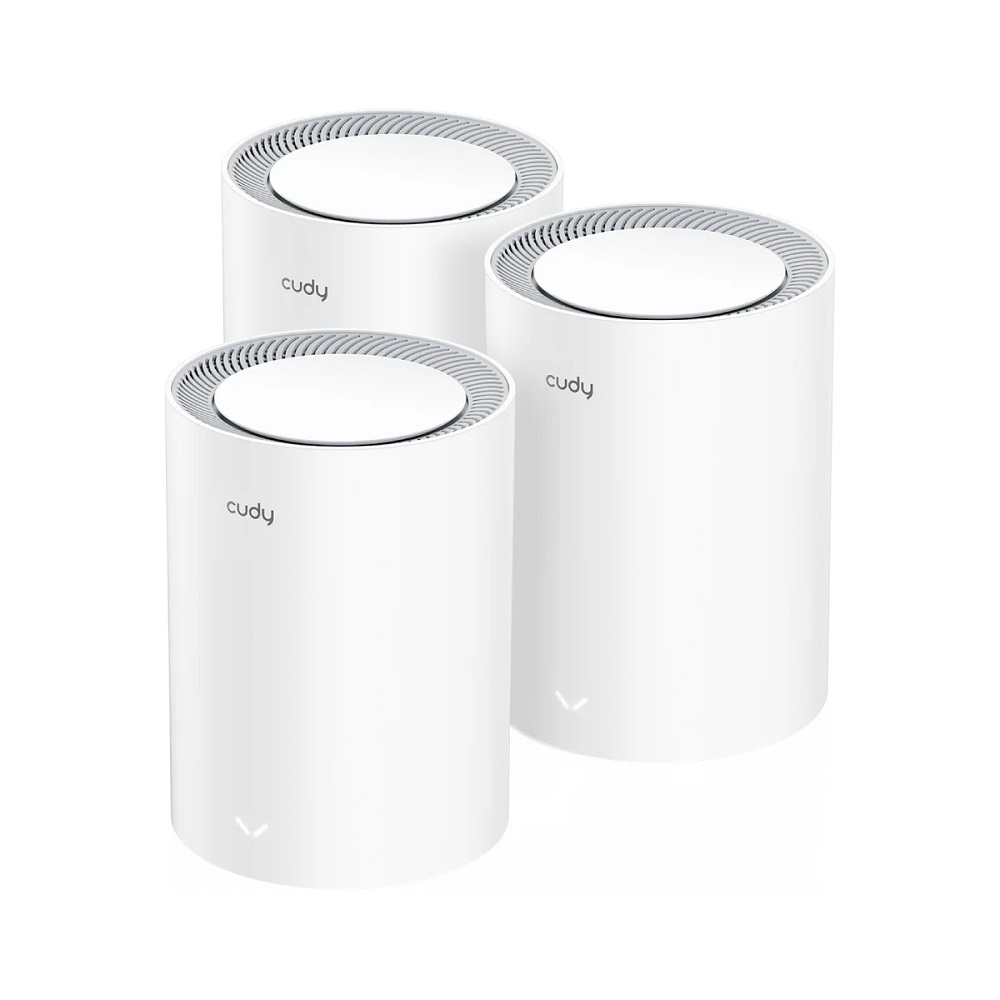 Imagen de CUDY MESH AX3000 3PK WHITE M3000