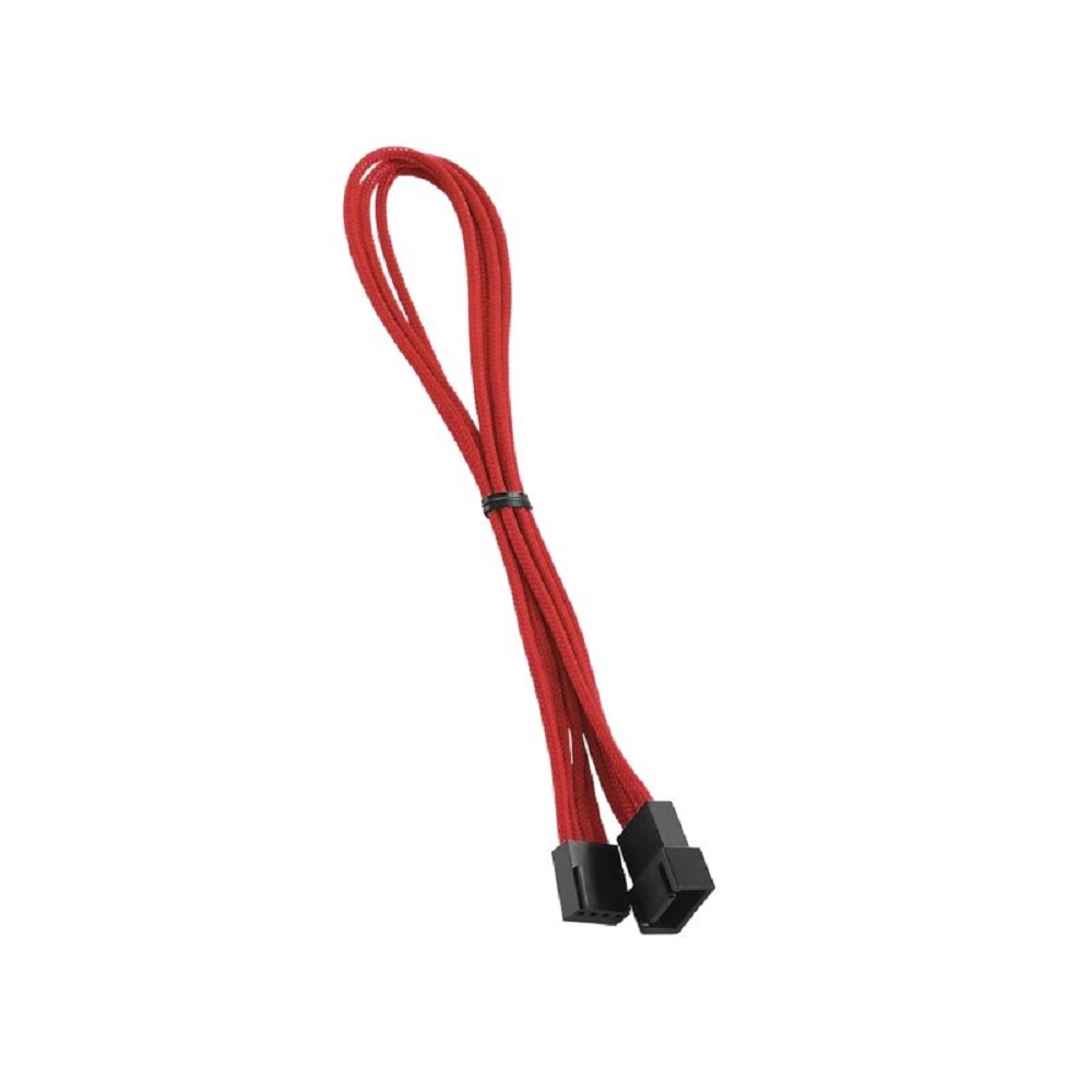 Imagen de CABLEMOD MODFLEX 4PIN FAN 30CM CM-CAB-PFAN-30KR-R RED