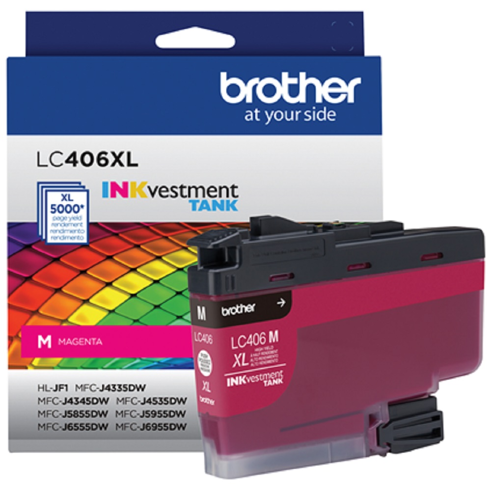 Imagen de BROTHER TINTA LC406XL MAGENTA