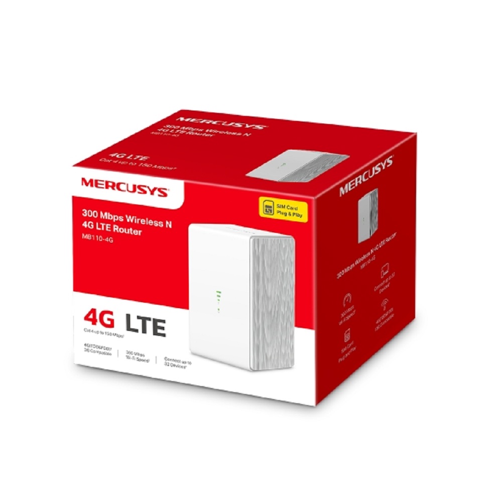 MERCUSYS ROUTER MB110-4G LTE 300 MBPS