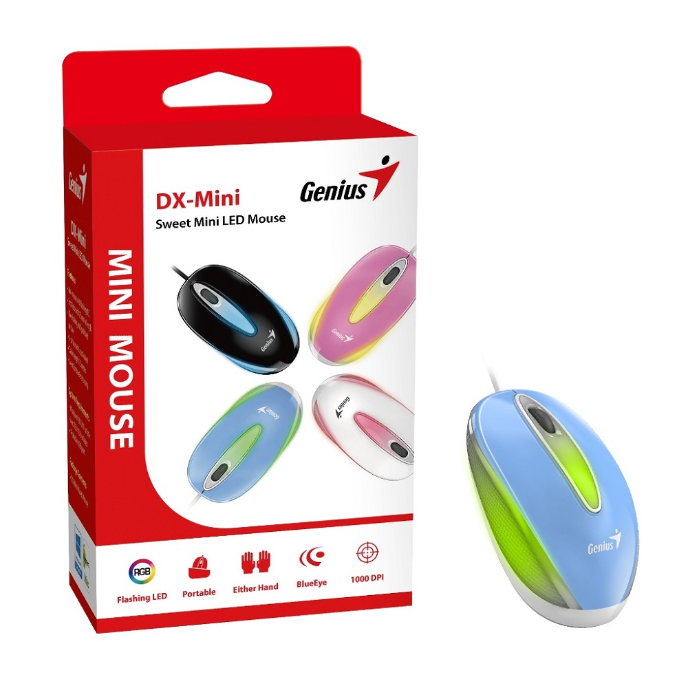 GENIUS MOUSE DX-MINI LED AZUL