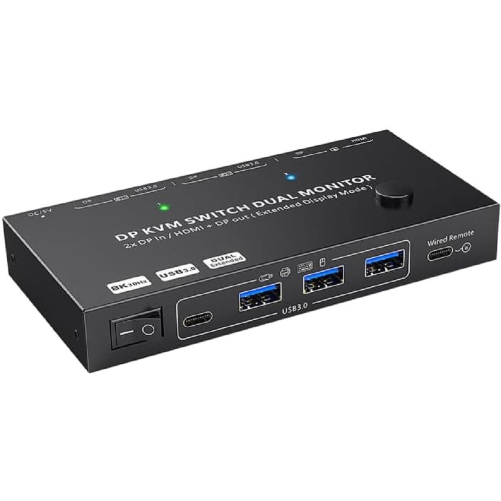 MST KVM SWITCH DISPAYPORT/USB 3.0