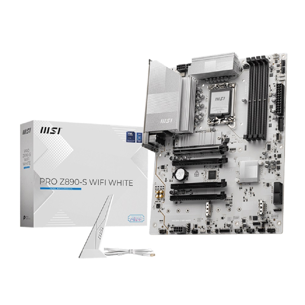 Imagen de MSI PLACA PRO Z890-S WIFI WHITE