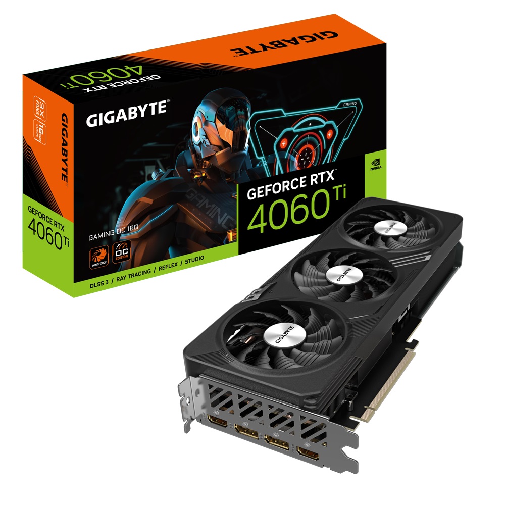 GIGABYTE GEFORCE RTX4060TI GV-N406TGAMING OC-16GD