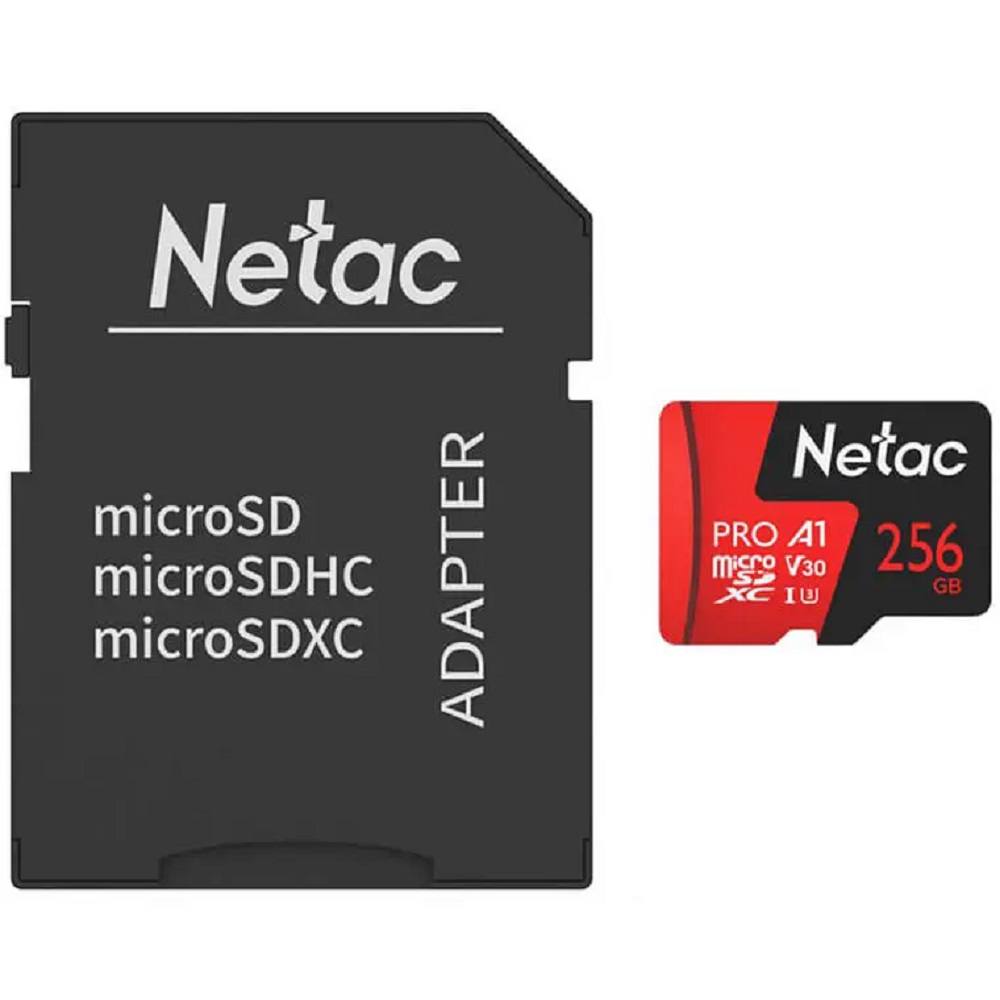 Imagen de NETAC MICRO SD P500 EXTREME PRO 256GB NT02P500PRO-256G-R