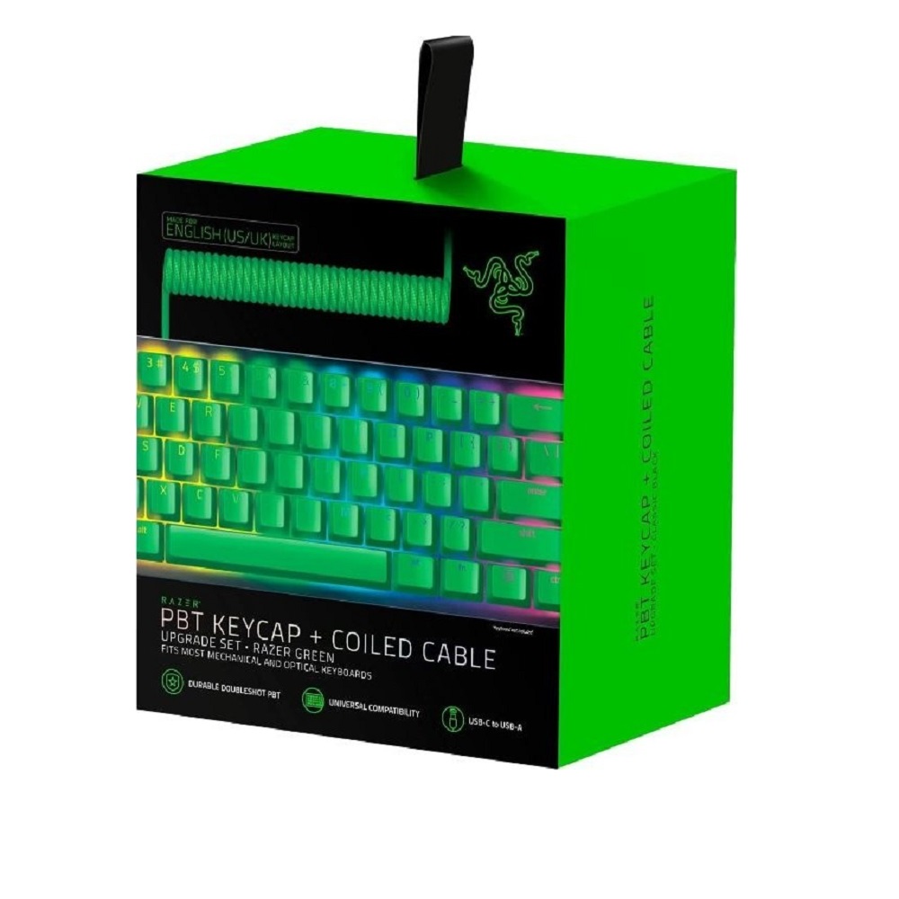 RAZER KEYCAP + CABLE PBT SET RAZER RC21-01490700 R3M1