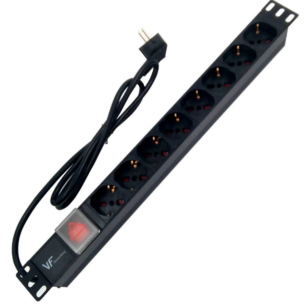 VF NETWORKING PDU 9 TOMAS SCHUKO/3 EN LINEA 5MTS