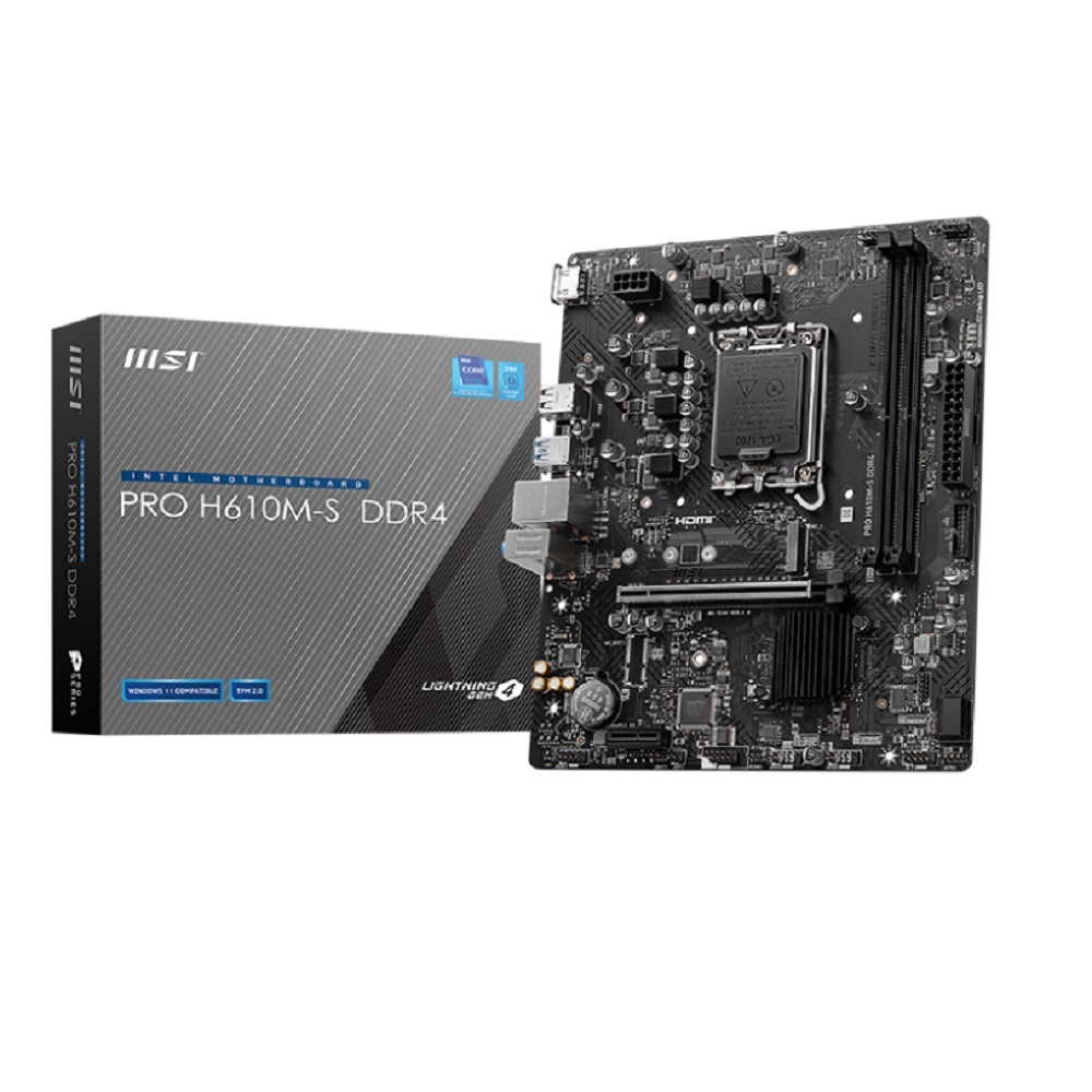 Imagen de MSI PLACA PRO H610M-S DDR4