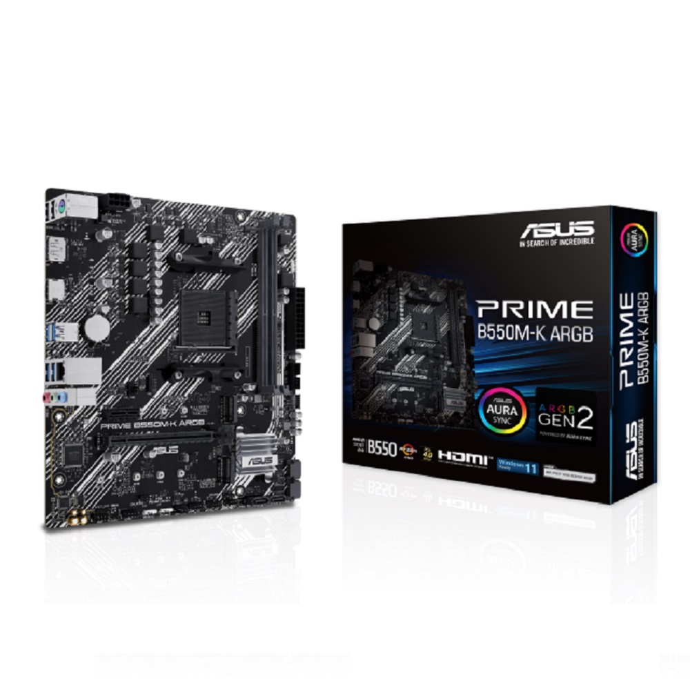 ASUS PLACA PRIME B550M-K ARGB