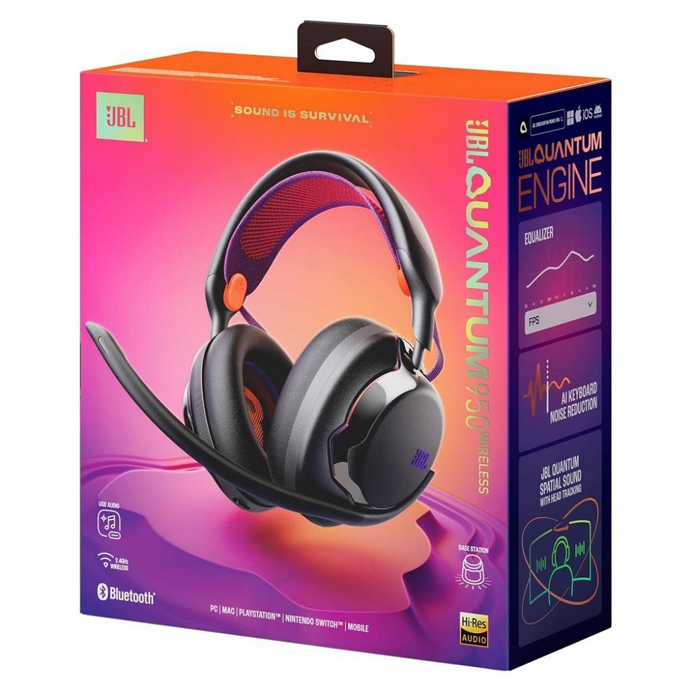 Imagen de JBL VINCHA QUANTUM 950 BLACK JBLQTUM950BLK