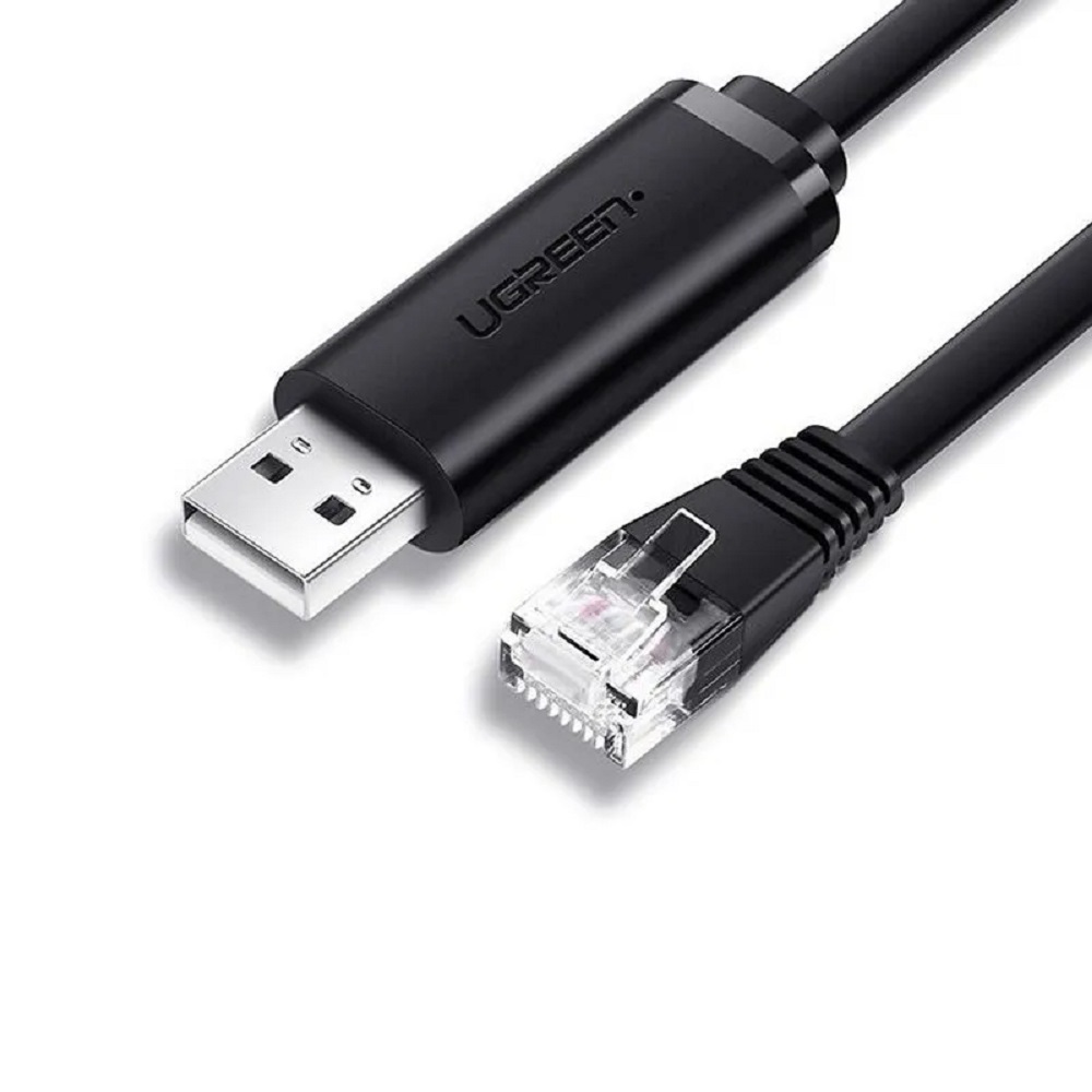 UGREEN CABLE USB A RJ45 3M BLACK